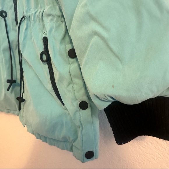 O’STIN Fall /Mild Winter Hooded Jacket in Teal Color. Size Toddler 4-5. - Picture 4 of 17